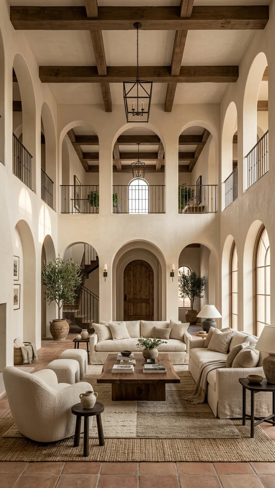 Villa Maris — living ambientado